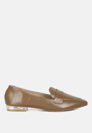 Peretti flat formal loafers