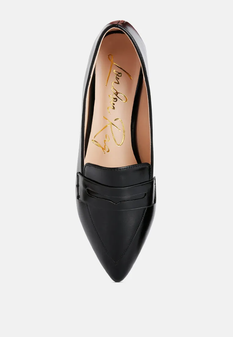 Peretti flat formal loafers