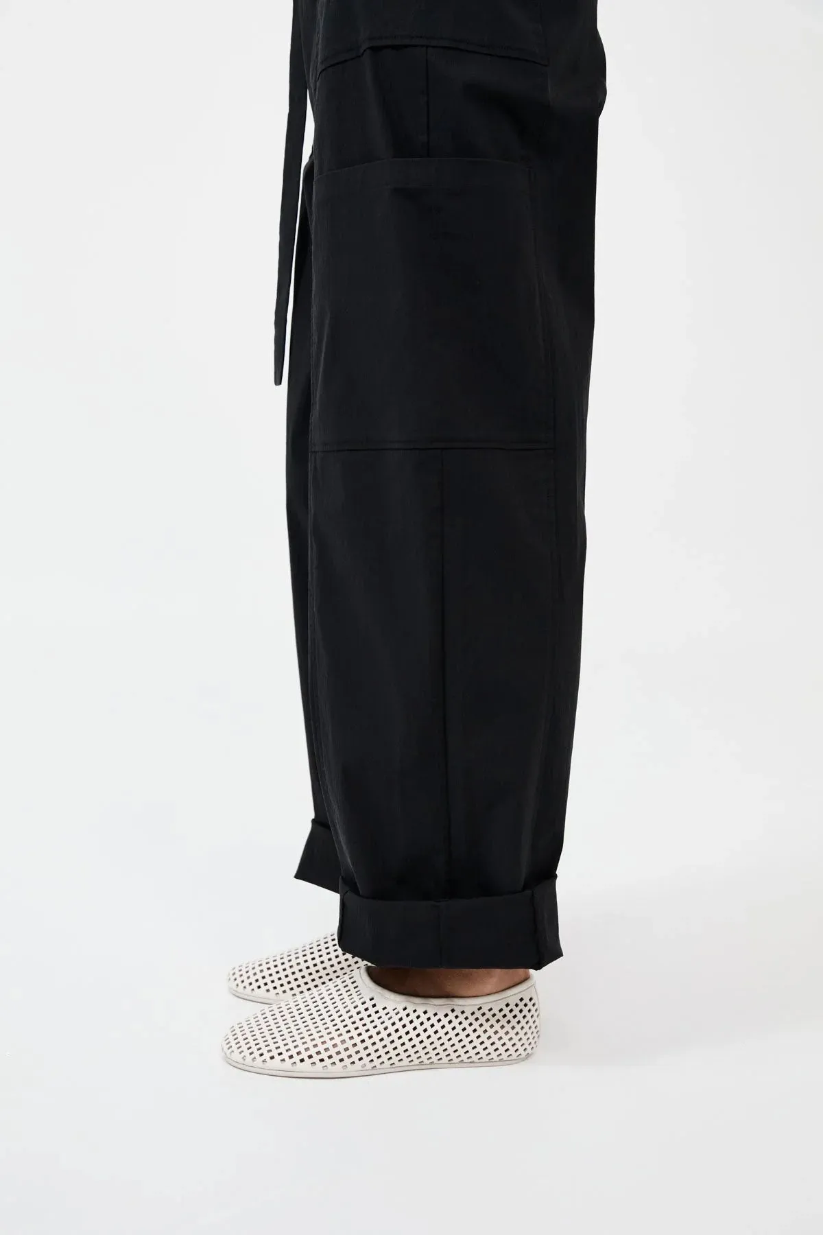 Perforated Ballet Flat in Tofu