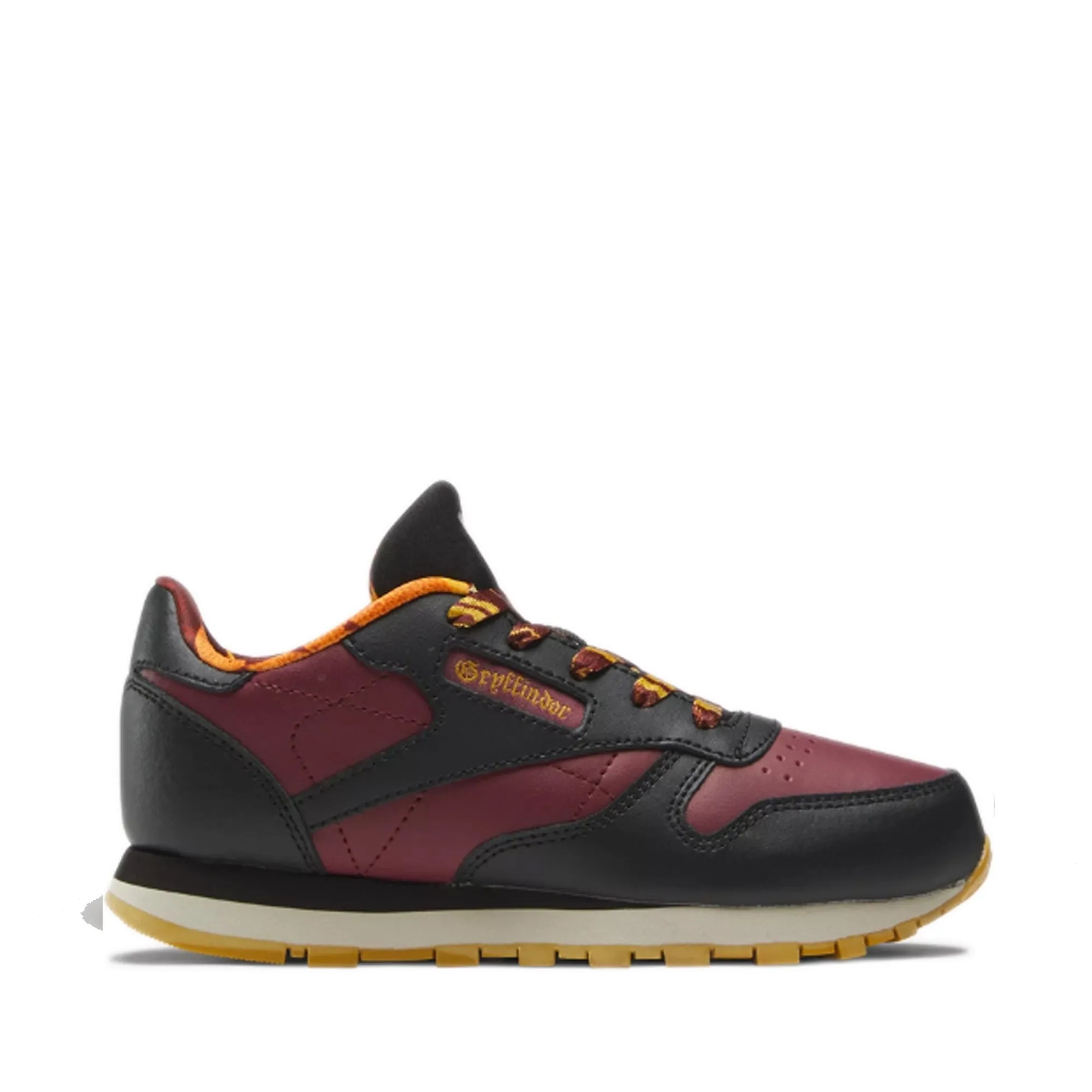 Preschool Reebok Harry Potter Gryffindor Classic Leather Shoes - Black/Alabaster/Merlot/Gold