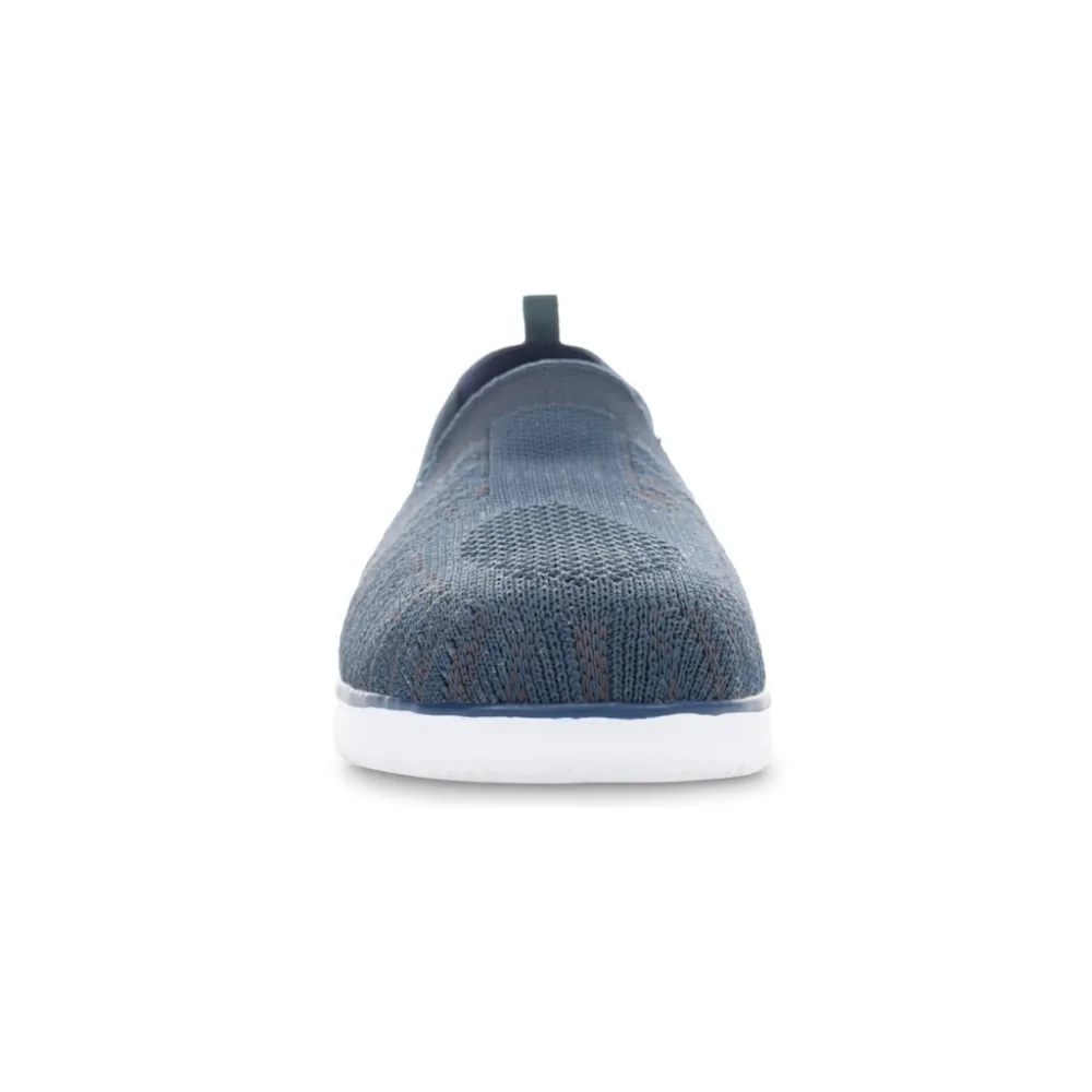 Propet Travelfit Navy/Grey Slip-On (Women's)