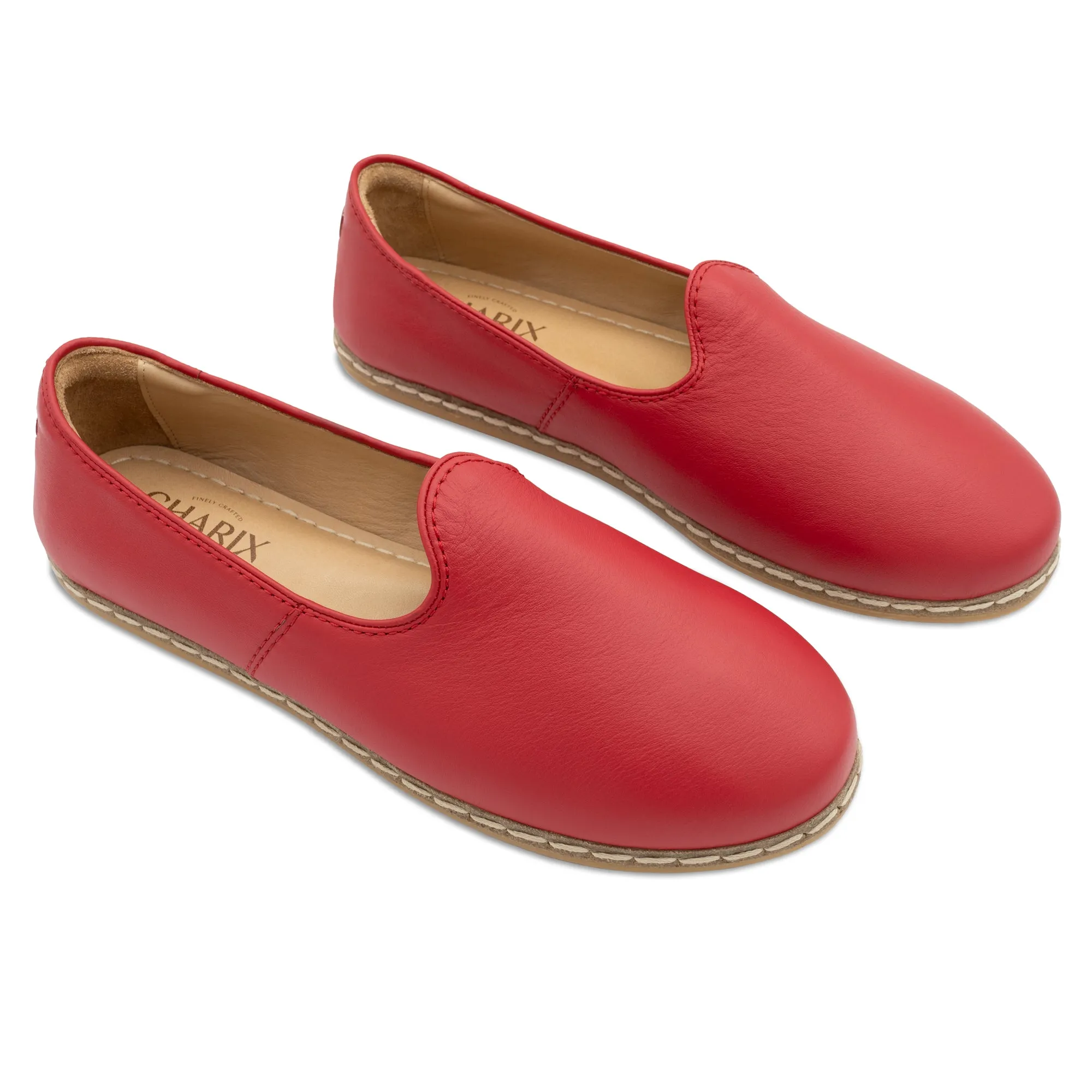 Red Slip-On