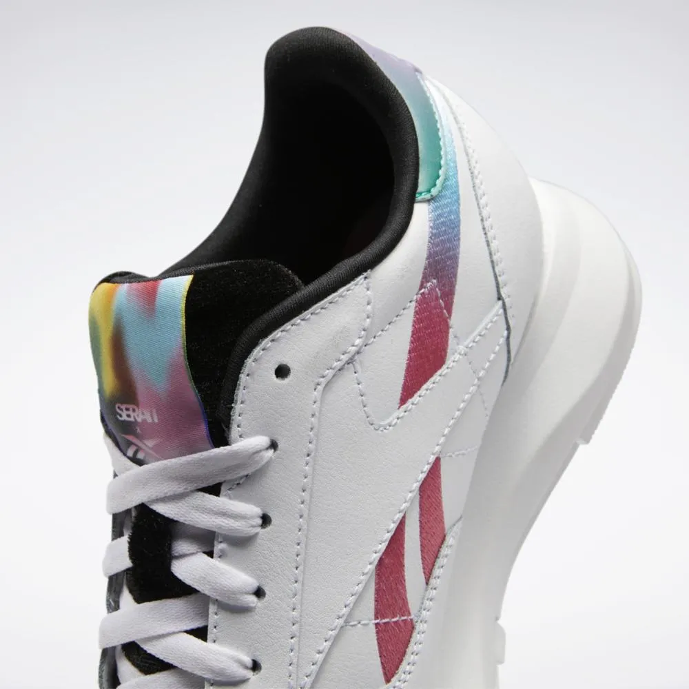 Reebok Footwear Women Nao Serati Classic Leather SP Women's Shoes FTWWHT/PREPUR/CBLACK
