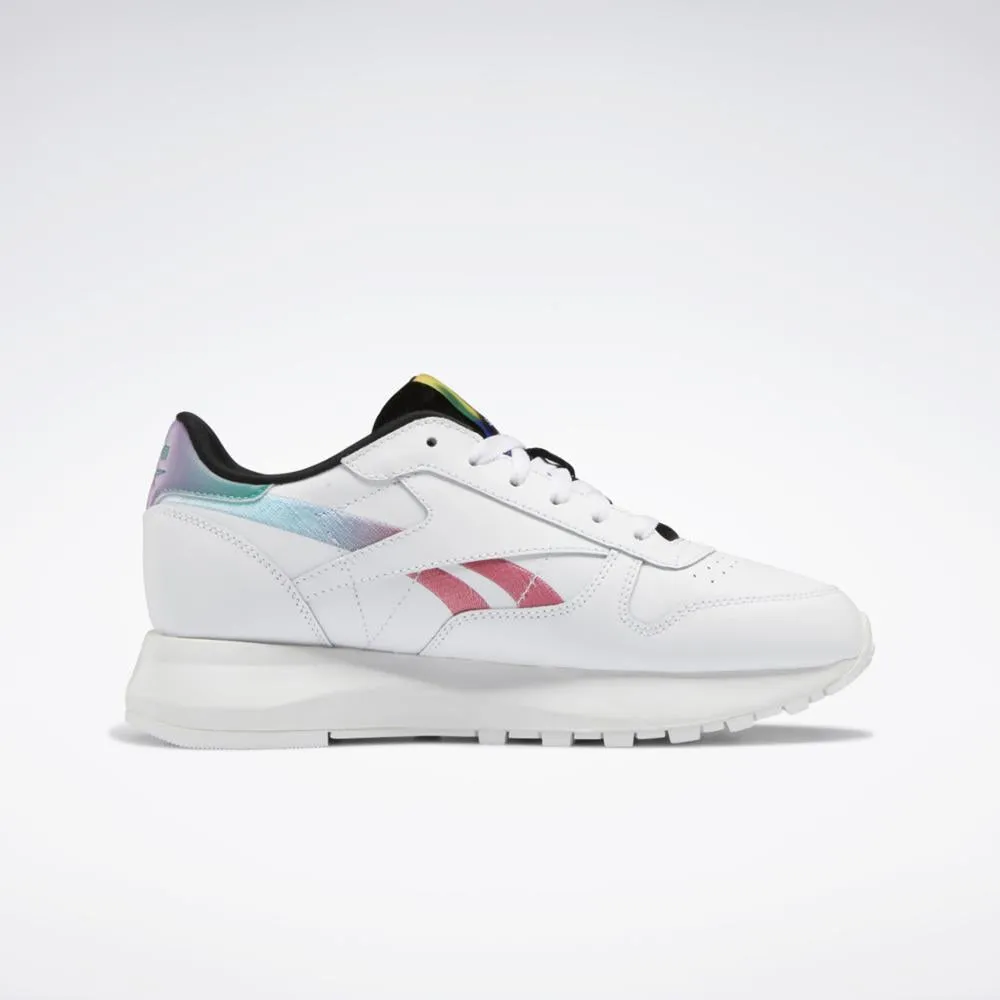 Reebok Footwear Women Nao Serati Classic Leather SP Women's Shoes FTWWHT/PREPUR/CBLACK