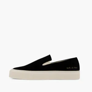 Slip On In Suede Black