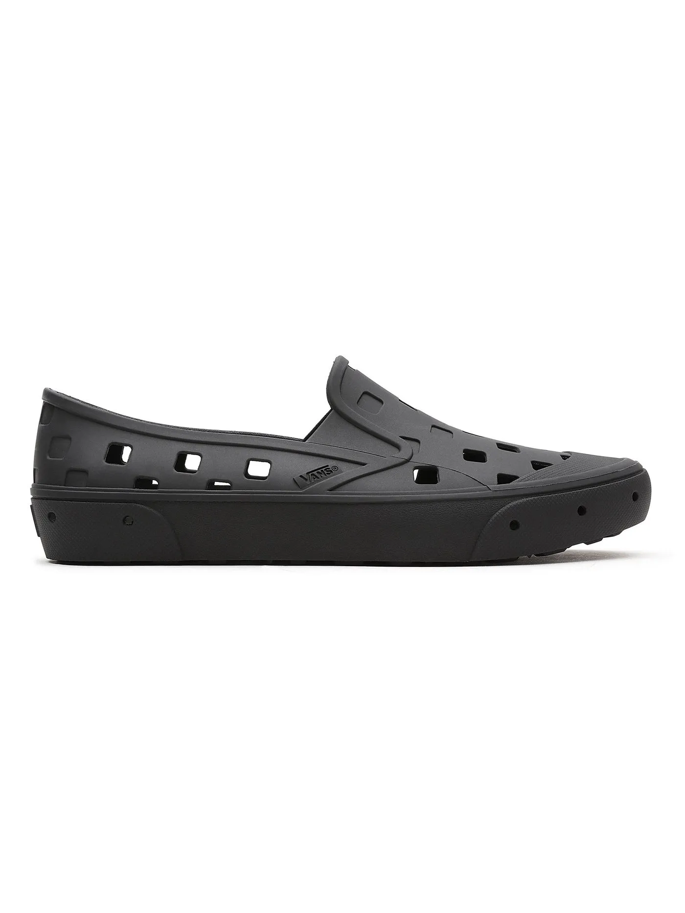 Slip-On Trek Black Shoes