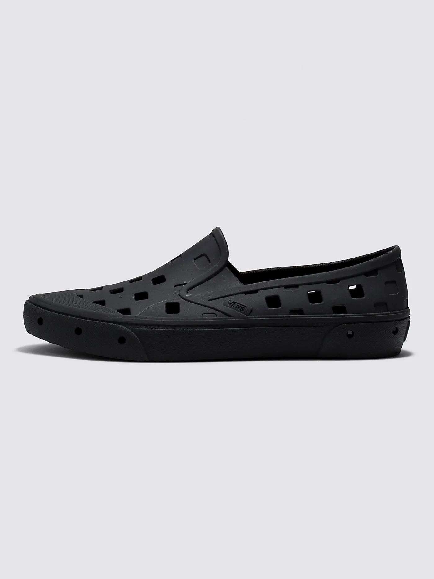 Slip-On Trek Black Shoes