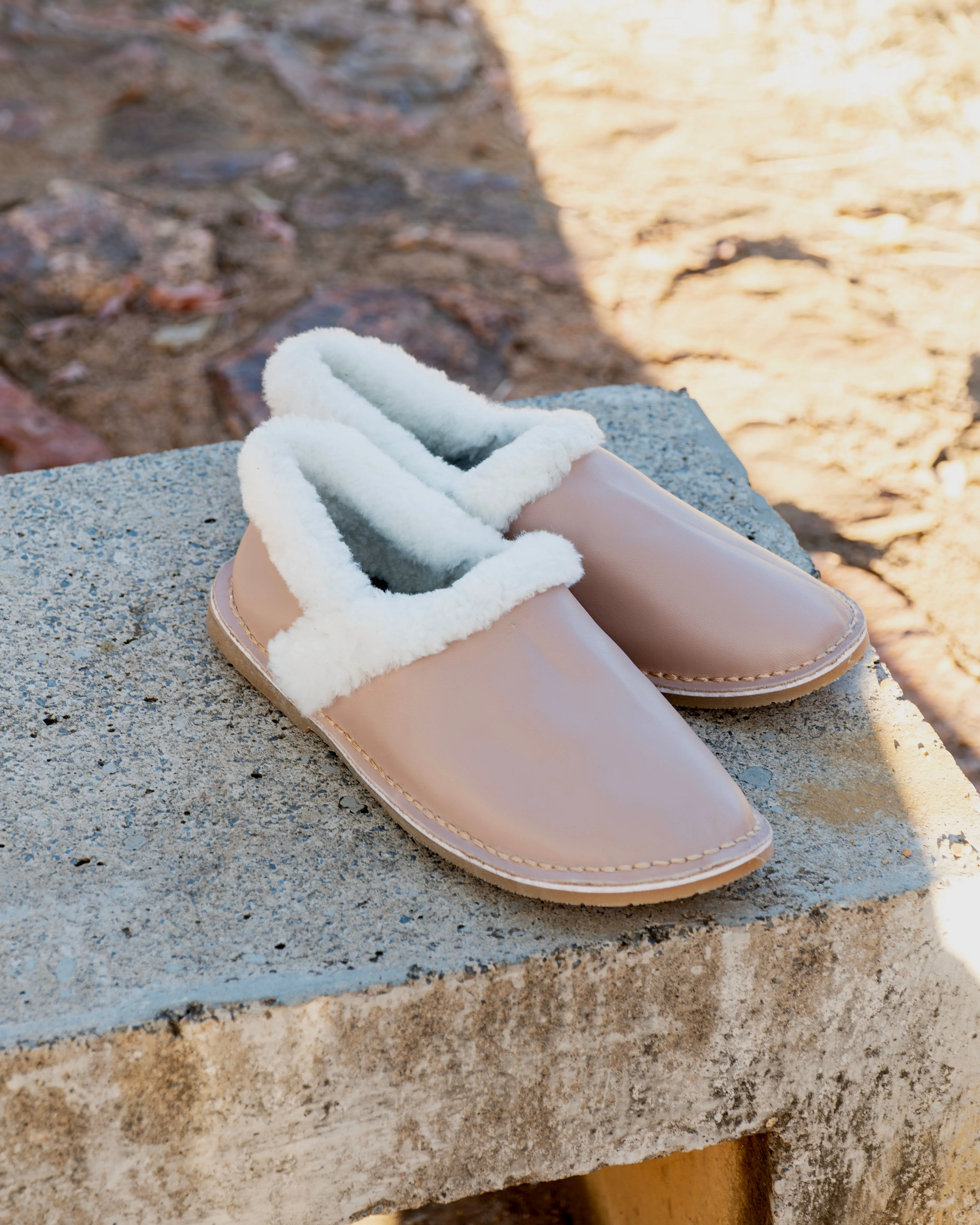 Slip On Wool Vellies