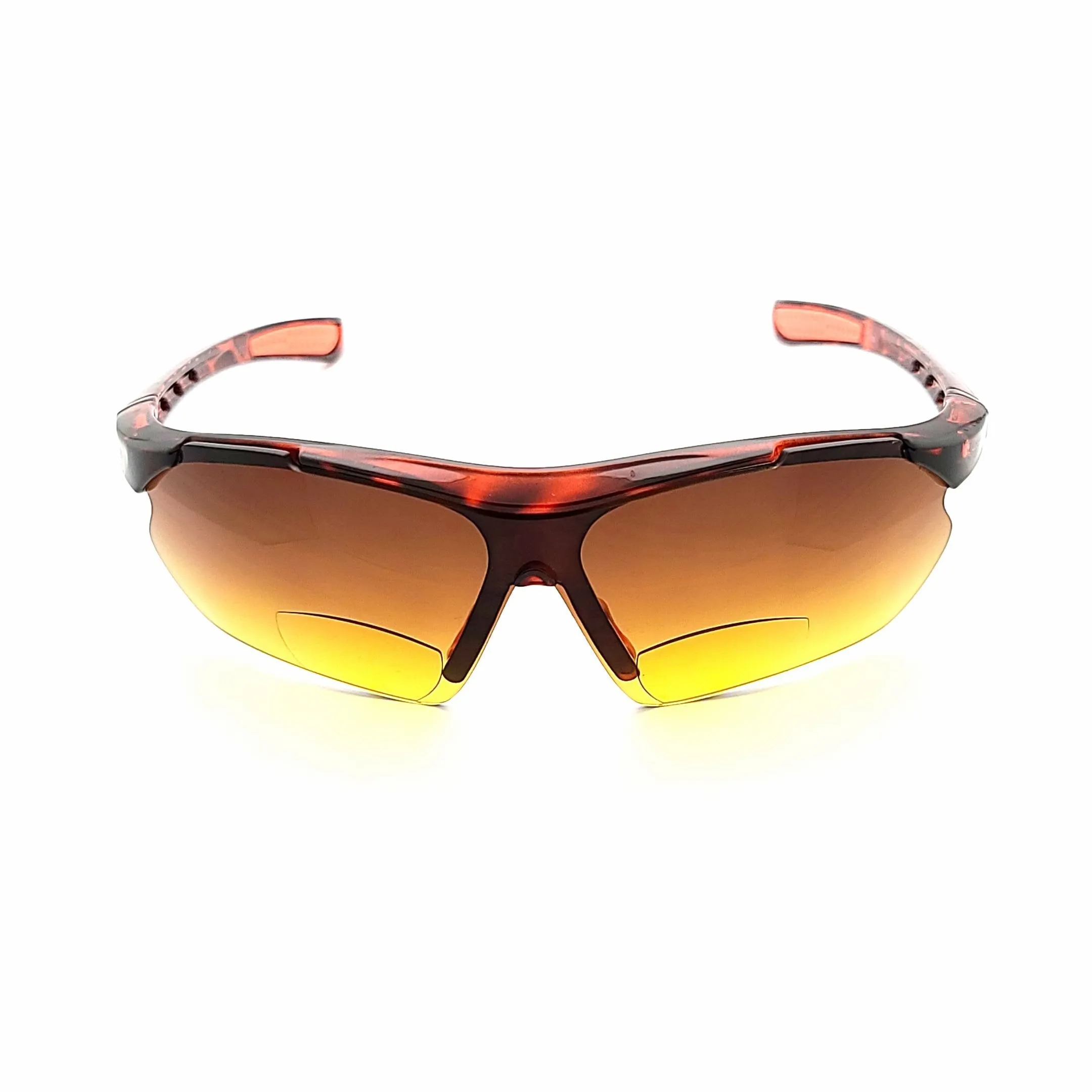 Space Cadet Anti-Glare Amber Sport Bifocal Reading Sunglasses