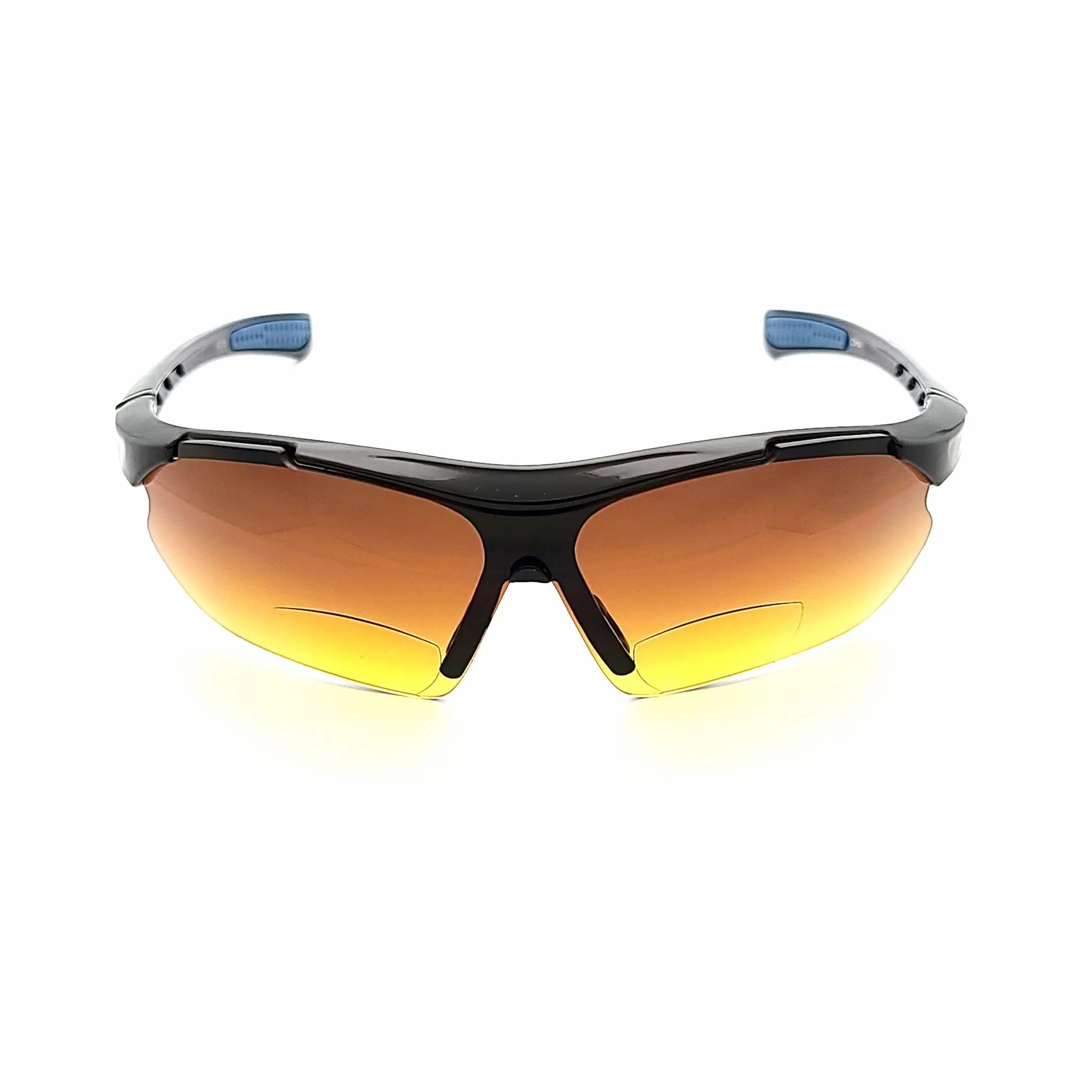Space Cadet Anti-Glare Amber Sport Bifocal Reading Sunglasses