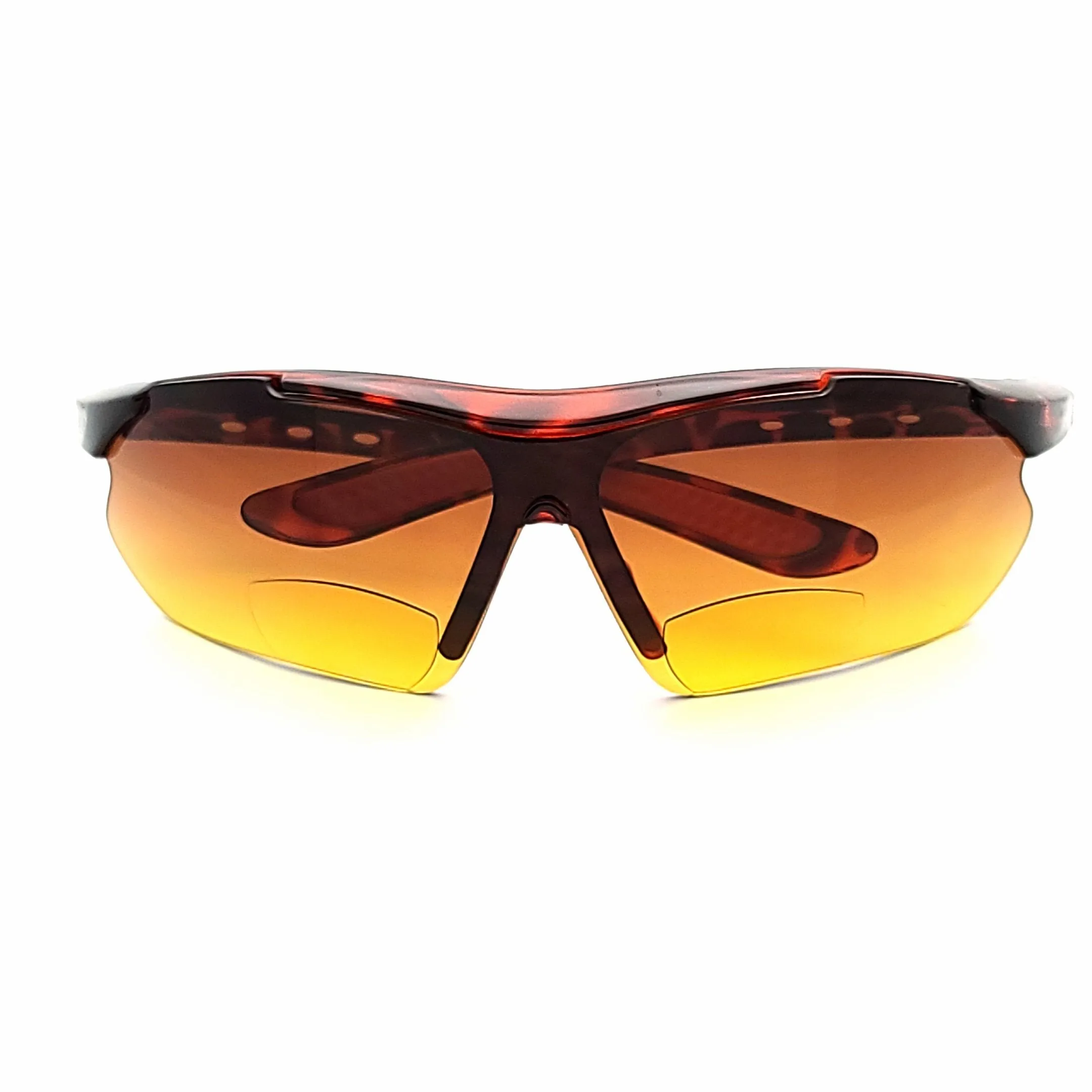 Space Cadet Anti-Glare Amber Sport Bifocal Reading Sunglasses