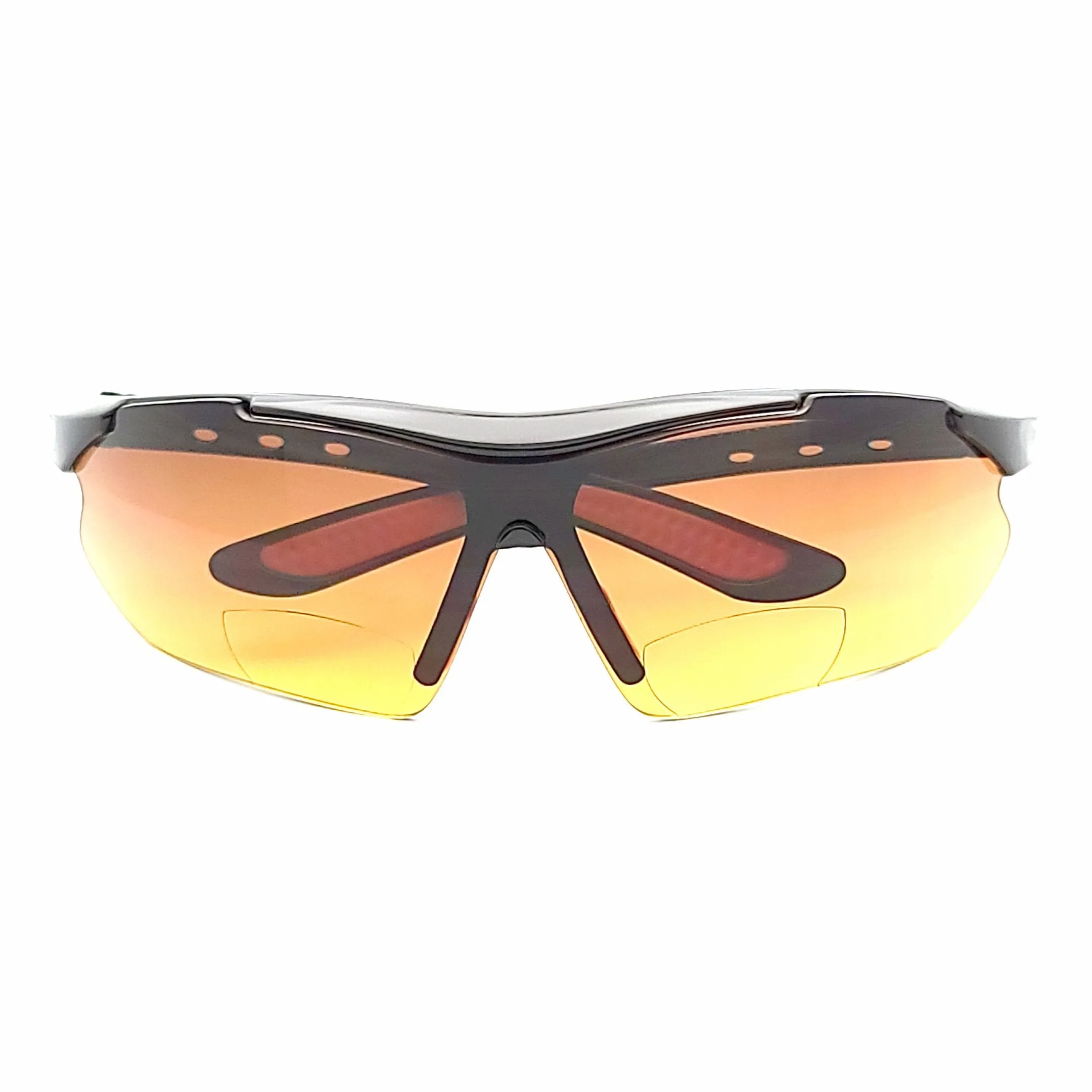 Space Cadet Anti-Glare Amber Sport Bifocal Reading Sunglasses