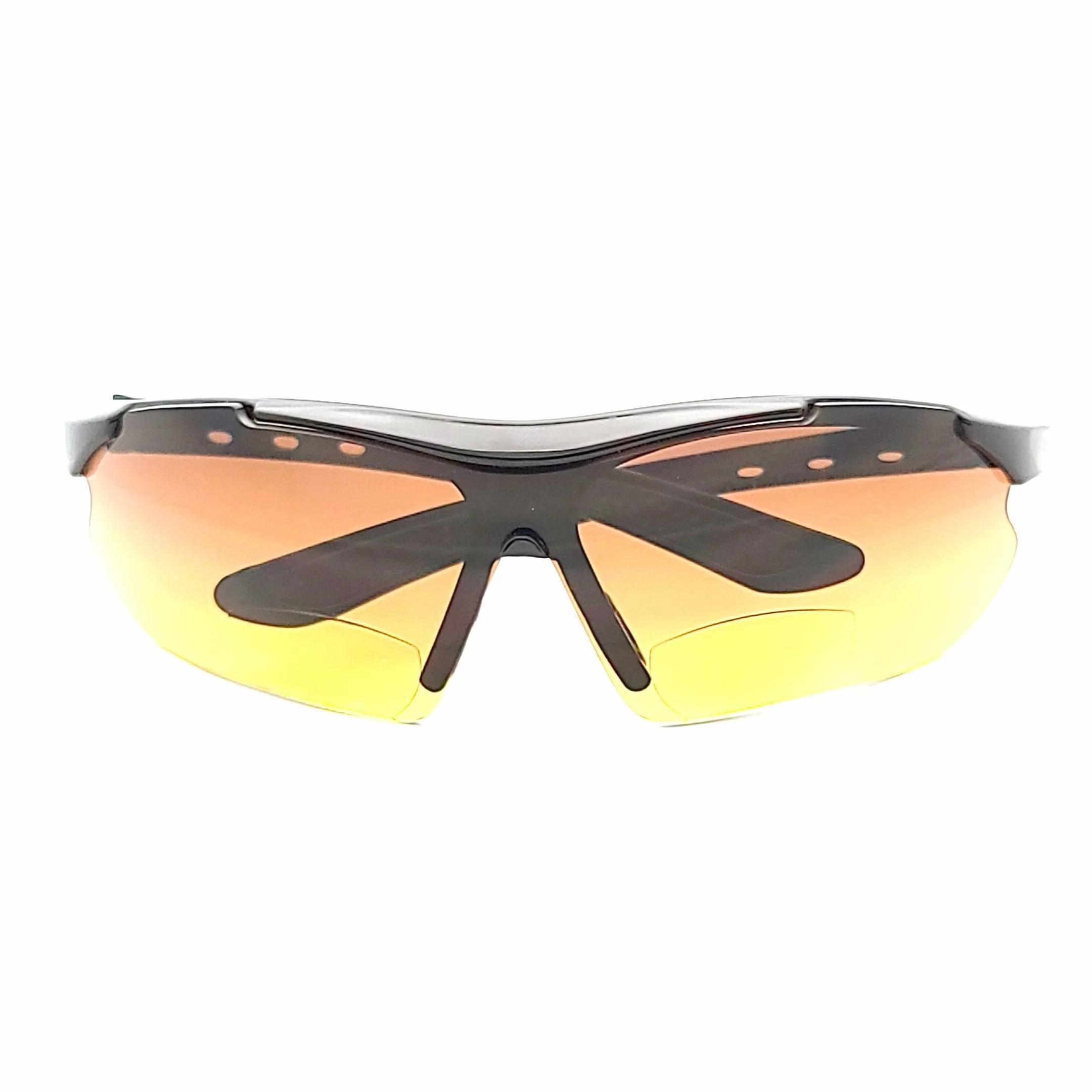 Space Cadet Anti-Glare Amber Sport Bifocal Reading Sunglasses
