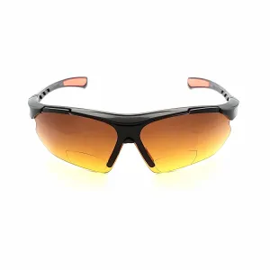 Space Cadet Anti-Glare Amber Sport Bifocal Reading Sunglasses