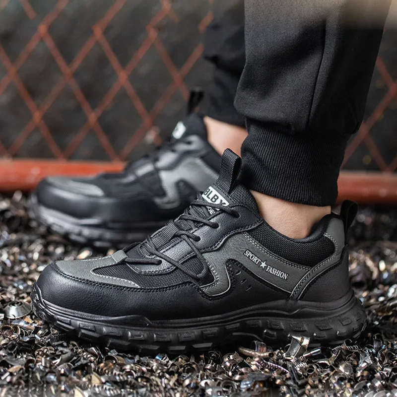Steel Toe Shoes for Men Women Lightweight Work Shoes Indestructible Breathable Construction Safety sneakers