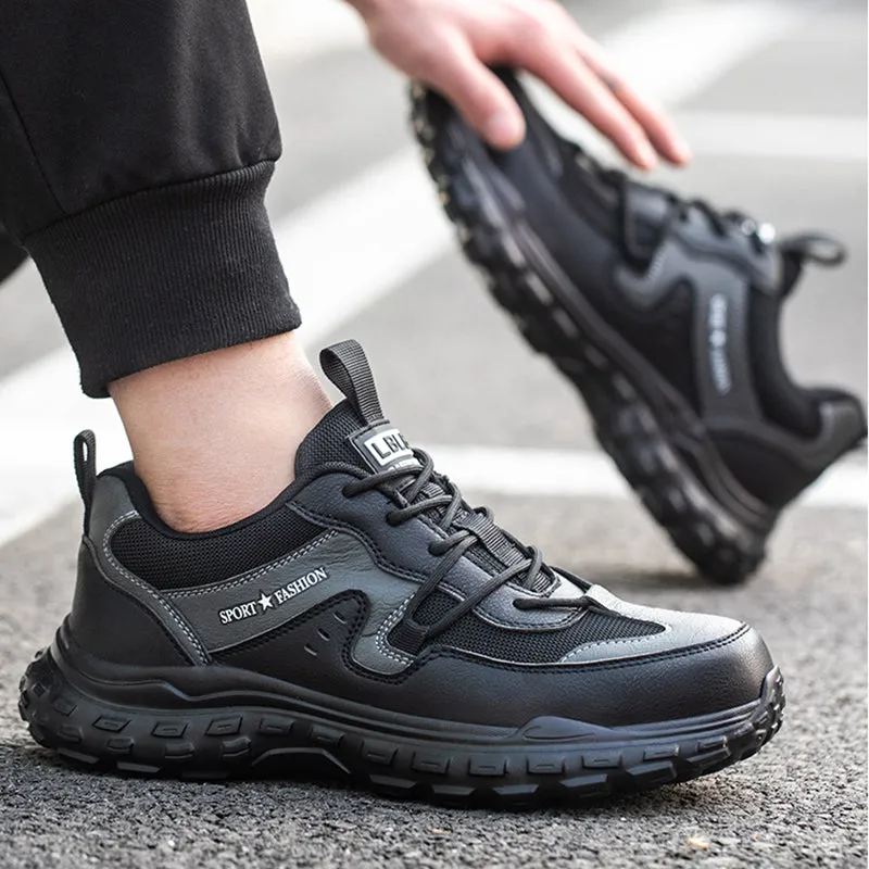 Steel Toe Shoes for Men Women Lightweight Work Shoes Indestructible Breathable Construction Safety sneakers