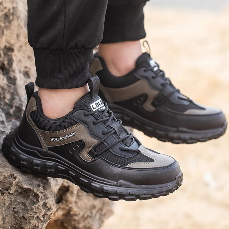 Steel Toe Shoes for Men Women Lightweight Work Shoes Indestructible Breathable Construction Safety sneakers
