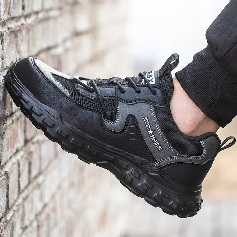 Steel Toe Shoes for Men Women Lightweight Work Shoes Indestructible Breathable Construction Safety sneakers