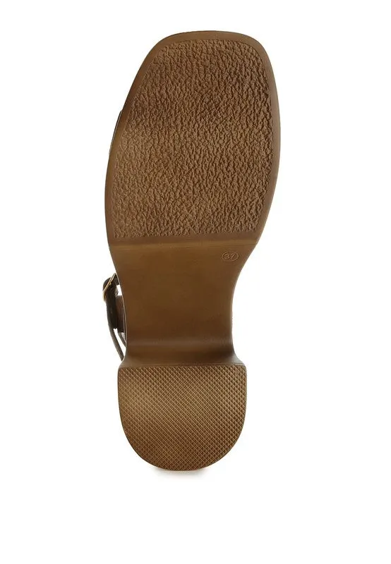 Studded Suede Clog Sandals