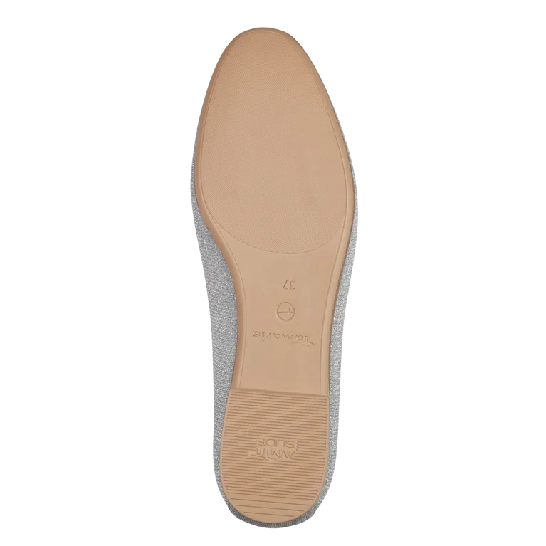 Tamaris Ladies Flat Pump With Bow