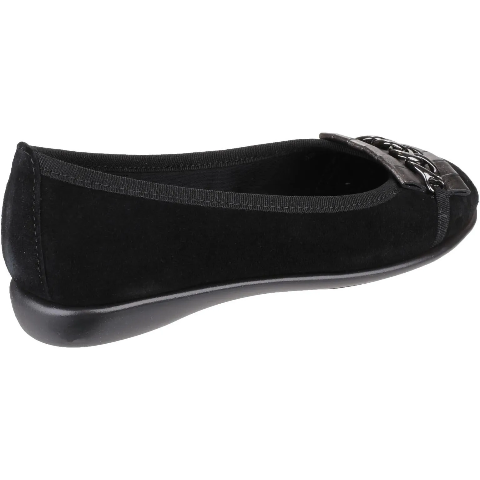The Flexx Miss Chain Suede/Shadow Shoes