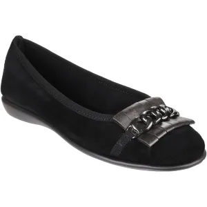 The Flexx Miss Chain Suede/Shadow Shoes
