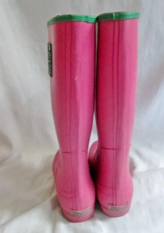 Toddler Girls RALPH LAUREN PROPRIETOR Wellies Rain Boots Rainboots 13 PINK Kids Gumboots