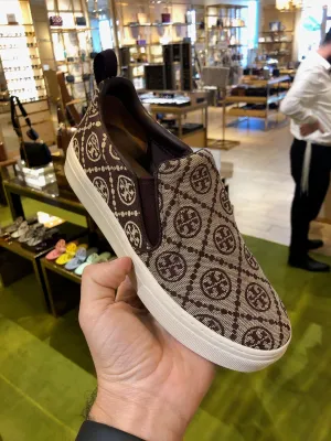 Tory Burch T monogramm slip on