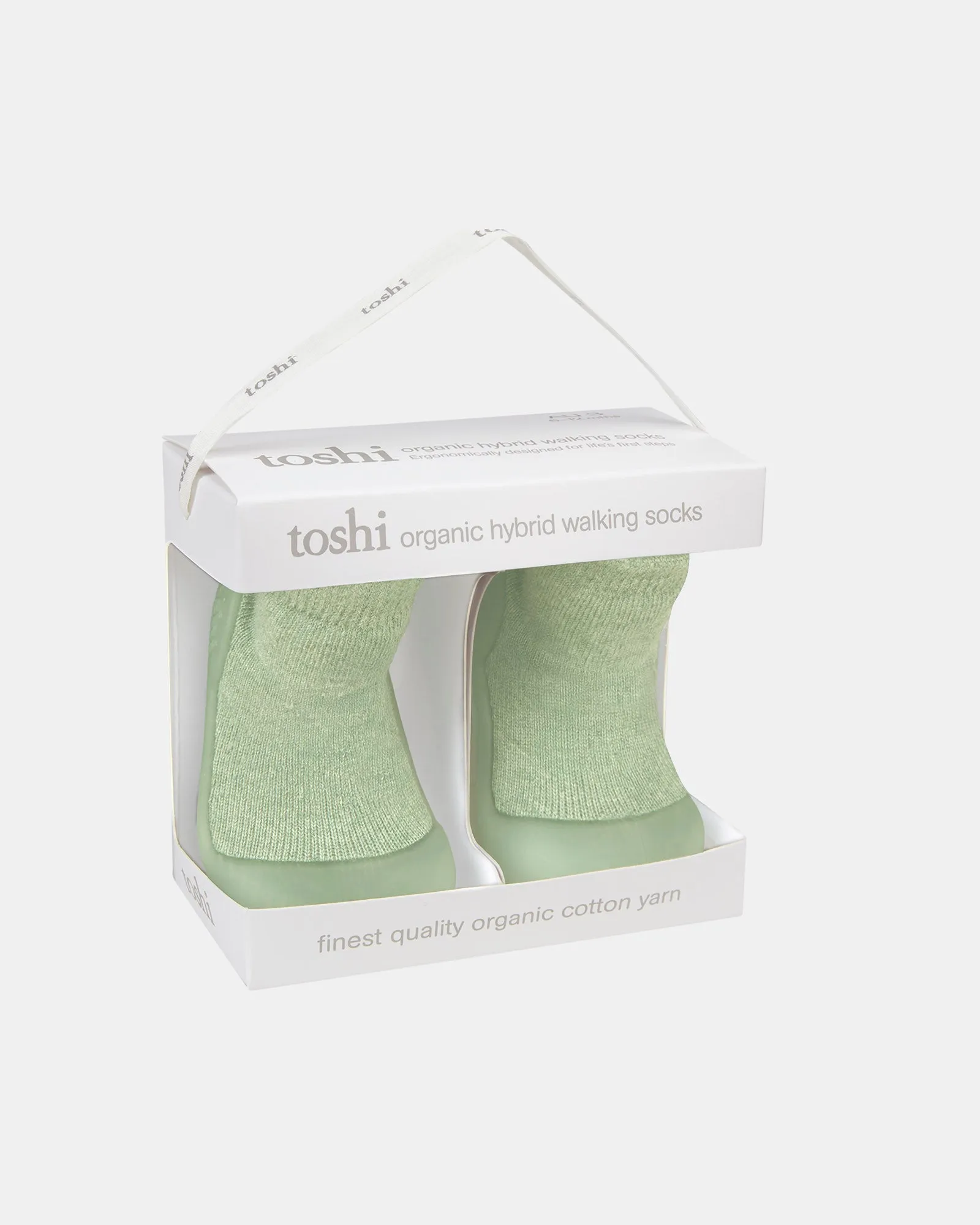 Toshi Hybrid Walking Socks - Matcha