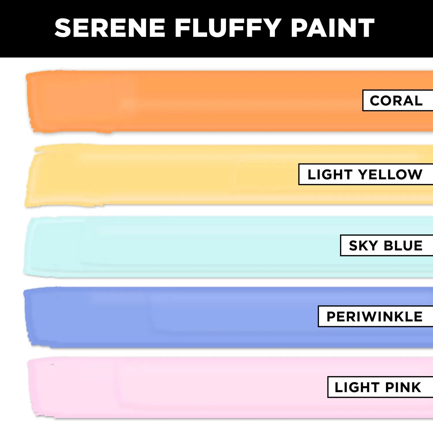 Tulip Fluffy Paint Serene Kit