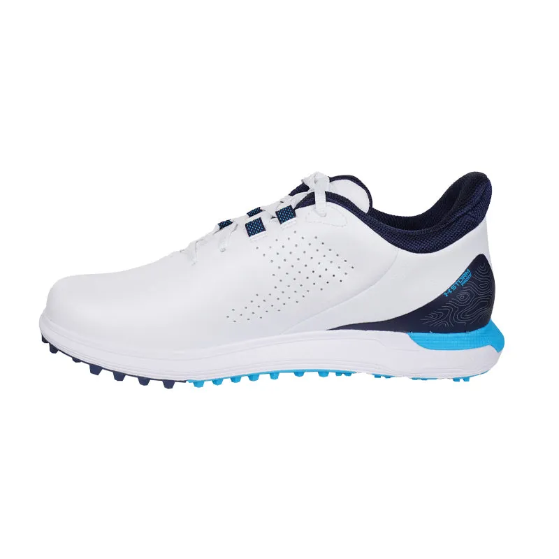 UNDER ARMOUR Drive Men's Spikeless Shoes (White/Navy)