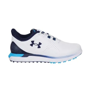 UNDER ARMOUR Drive Men's Spikeless Shoes (White/Navy)