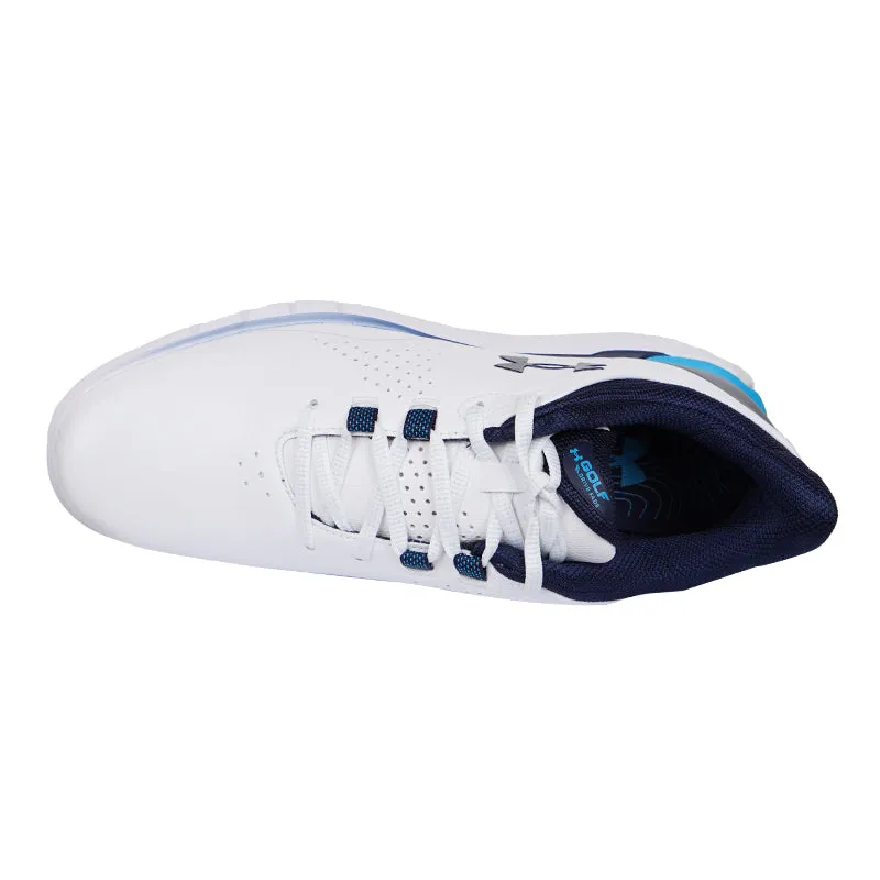 UNDER ARMOUR Drive Men's Spikeless Shoes (White/Navy)