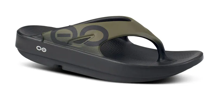 UNISEX OOFOS OORIGINAL SPORT THONG | TACTICAL GREEN