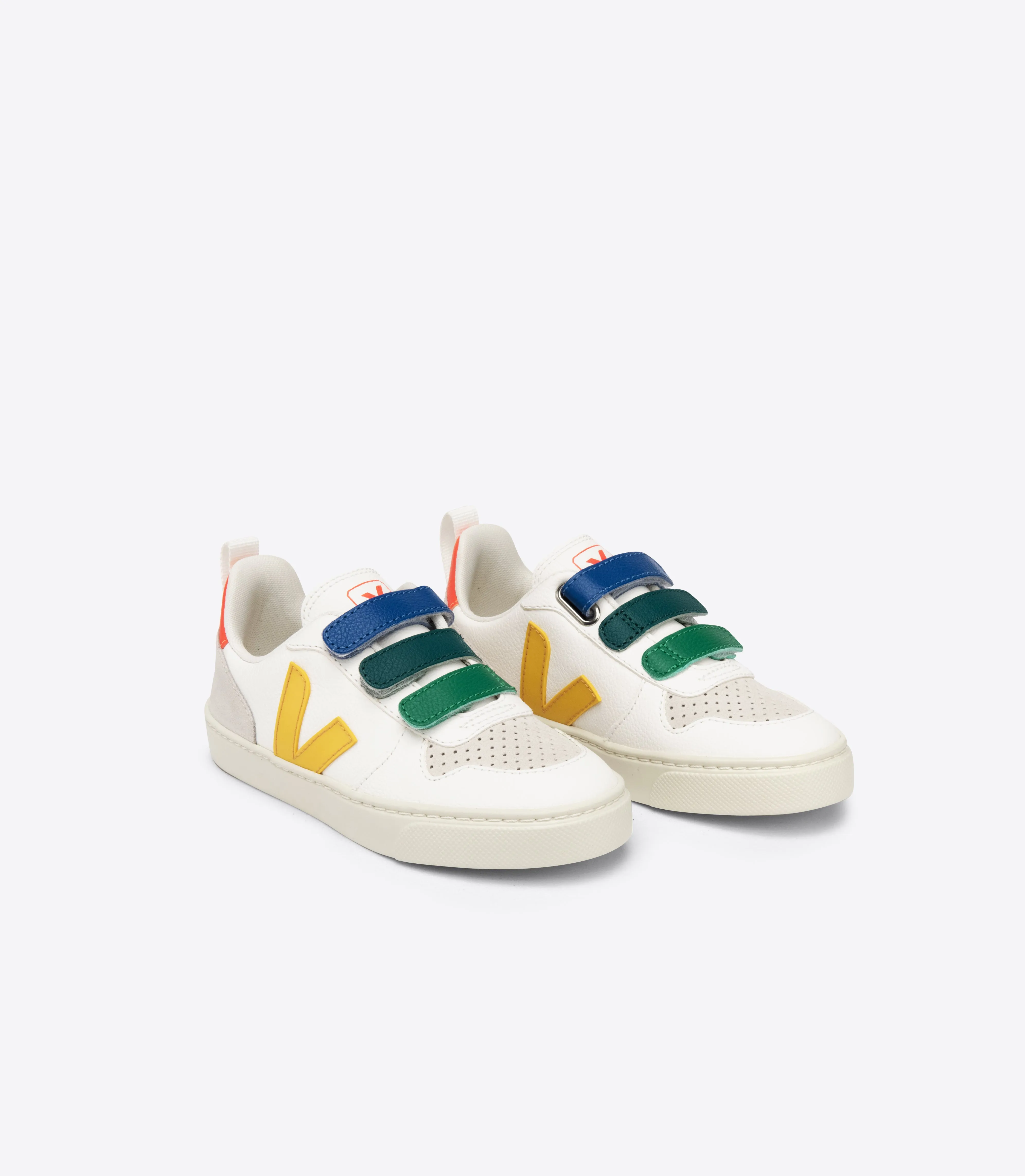 V-10 Velcro Multico White Ouro