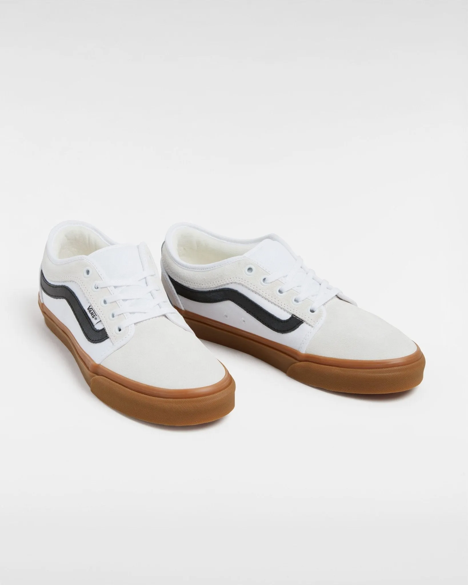 Vans Skate Chukka Low Sidestripe Shoes White