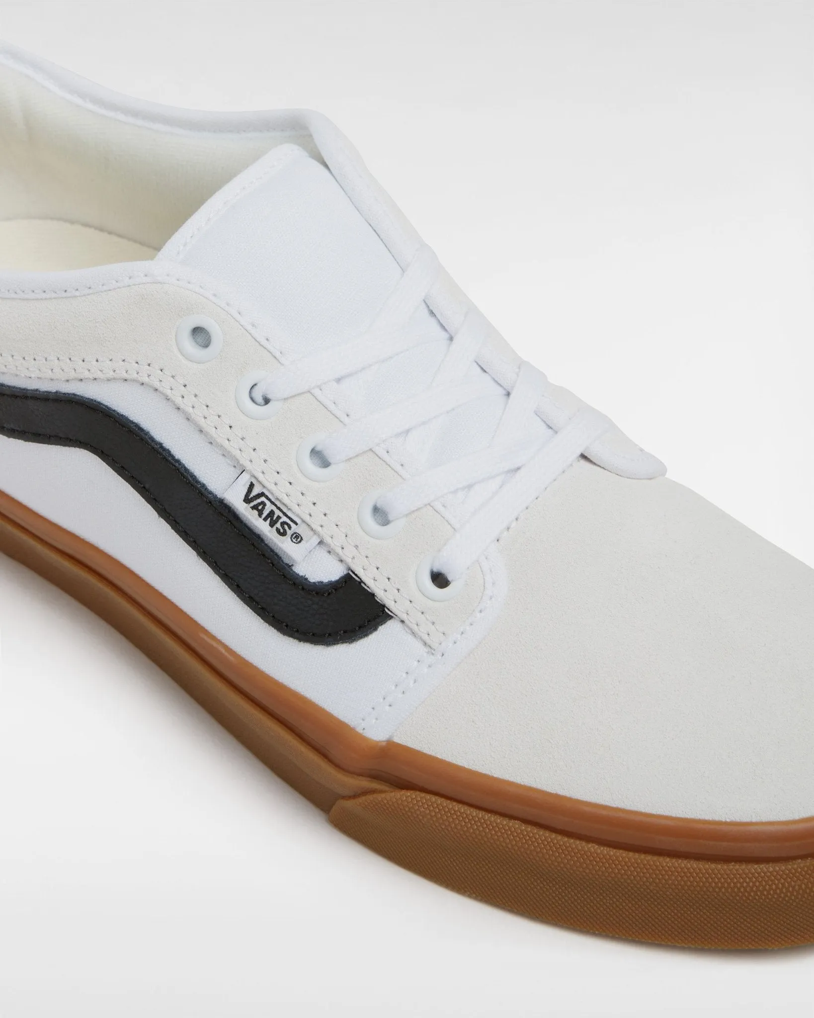 Vans Skate Chukka Low Sidestripe Shoes White