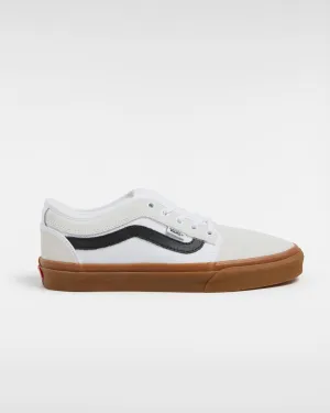 Vans Skate Chukka Low Sidestripe Shoes White