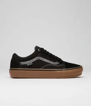 Vans Skate Old Skool Shoes - (Hockey Skateboards) Black / Snake