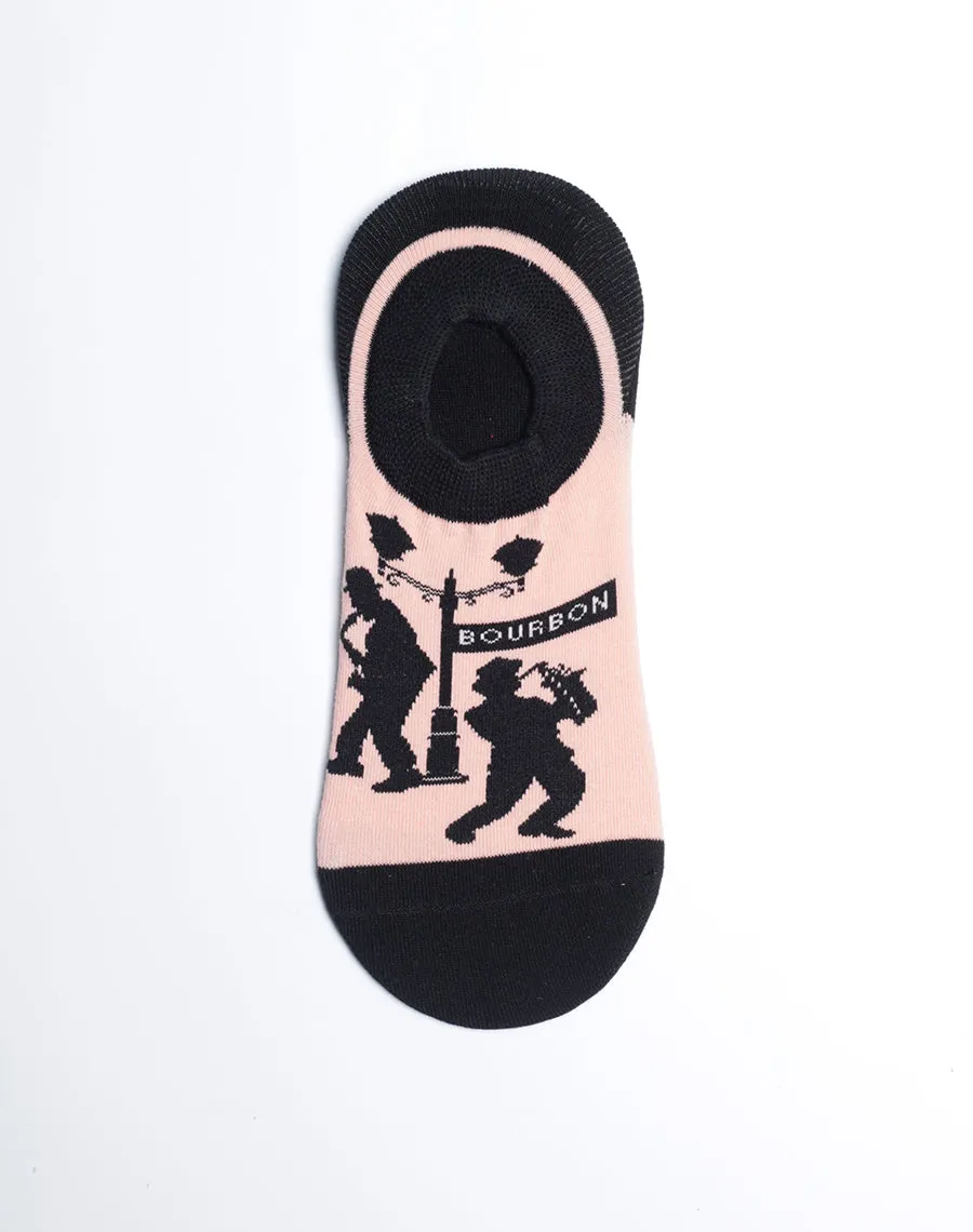 Women's Bourbon Street Jazz No Show Socks