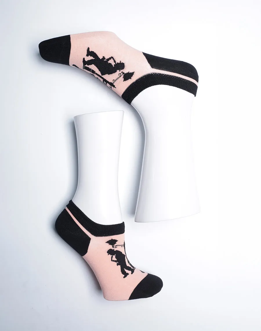 Women's Bourbon Street Jazz No Show Socks