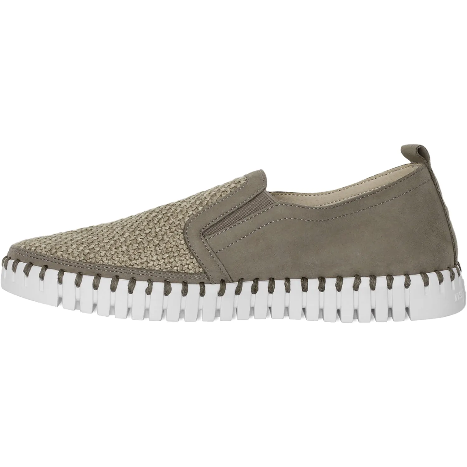Women's Ilse Jacobsen Tulip 3877 Slip On Falcon Synthetic