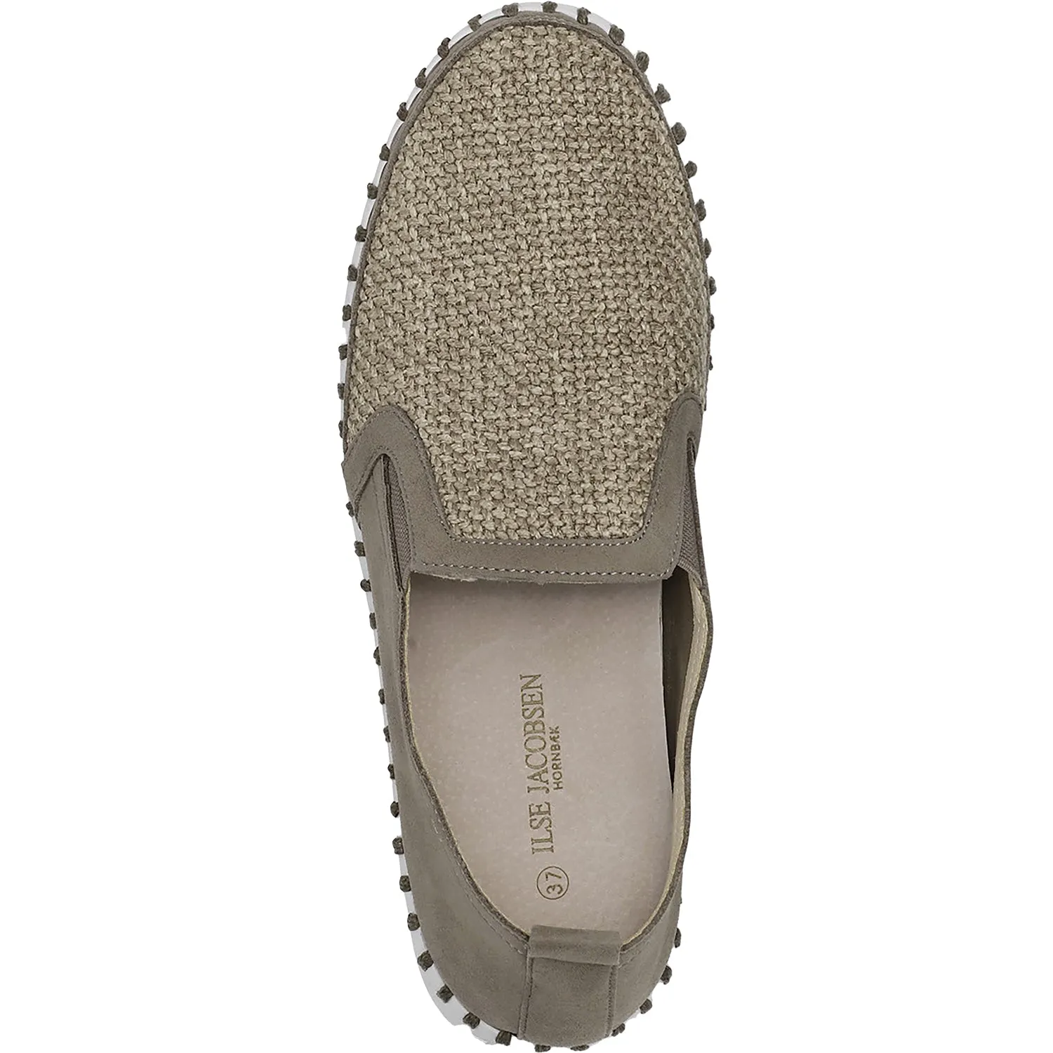 Women's Ilse Jacobsen Tulip 3877 Slip On Falcon Synthetic