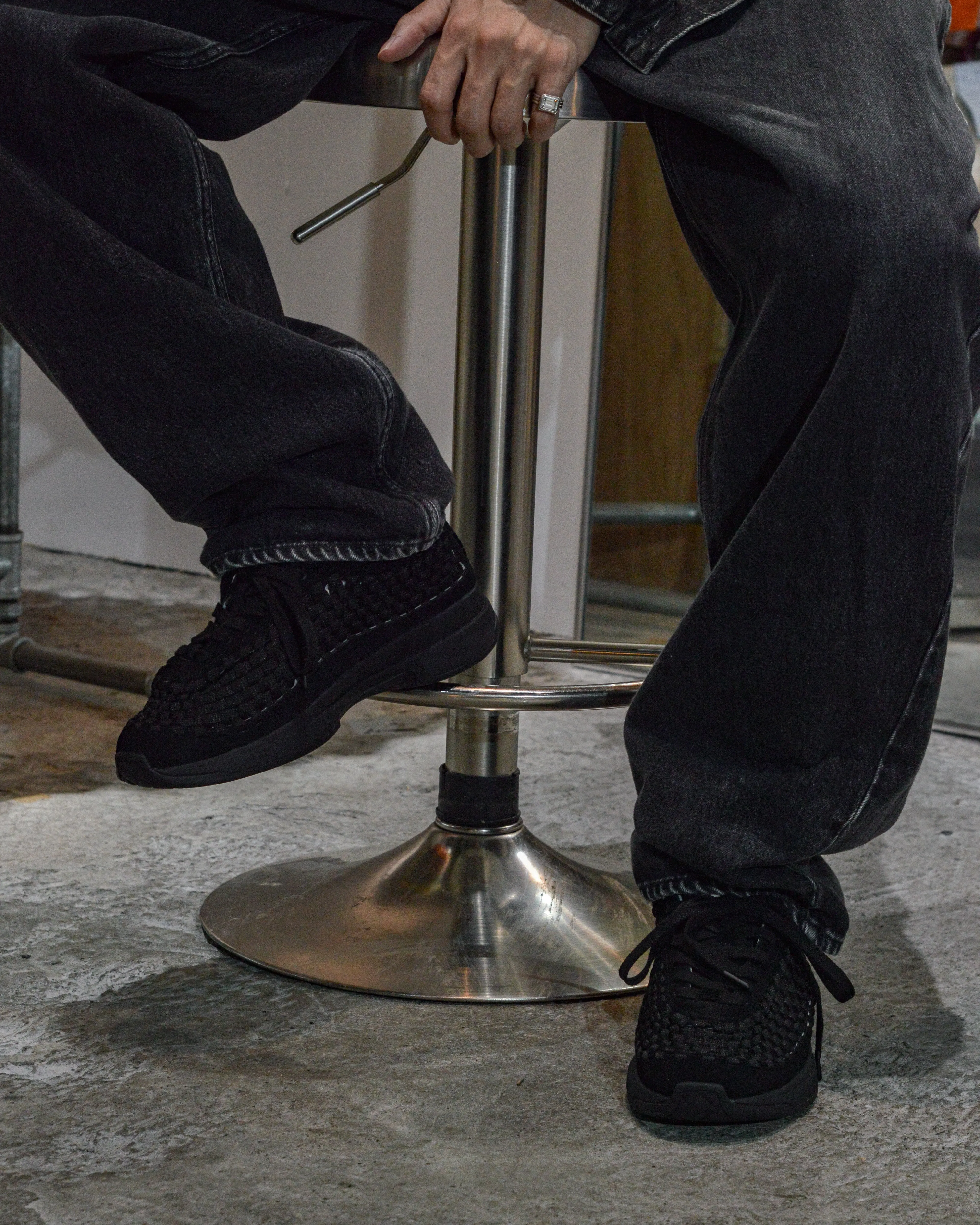WOVEN SHOES(ANTHRACITE)