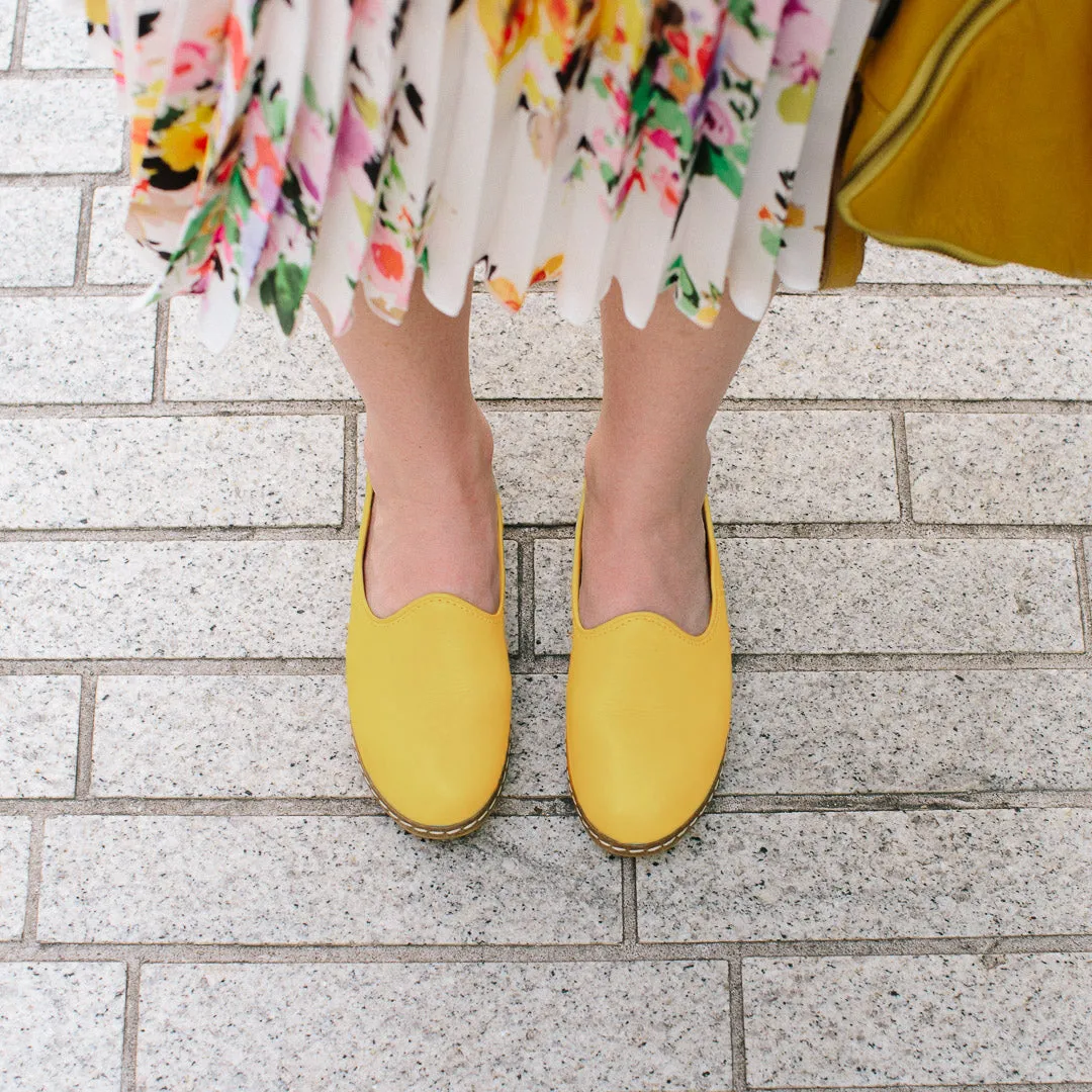 Yellow Slip-On