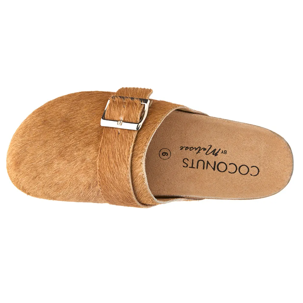 Zella Buckle Slip On Mules