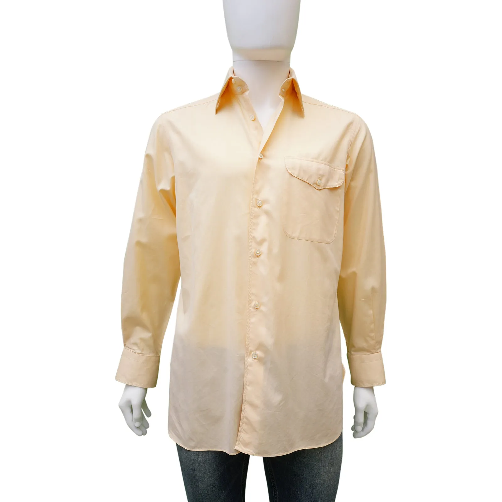 ZILLI WOVEN BUTTON-UP SHIRT